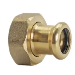 15 x 1/2" Puristusliitin pyörivä mutteri